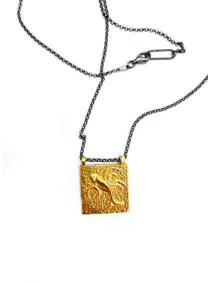 Collar colgante Pez Ola