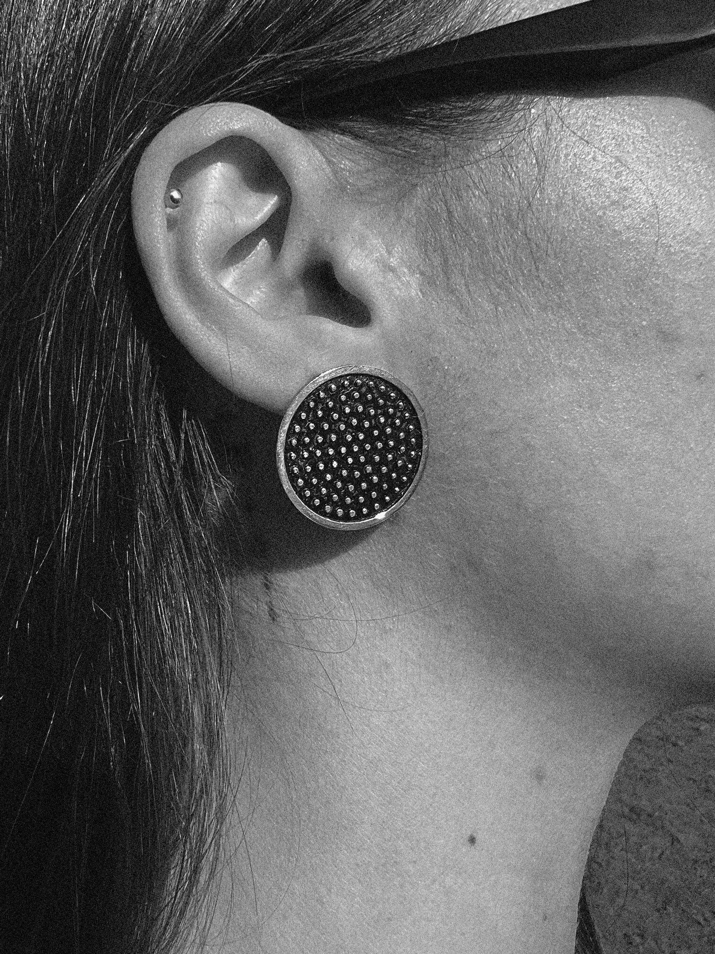 Pendientes grandes Dots